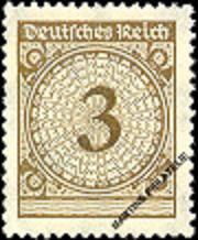 timbre: République de Weimar - Chiffre