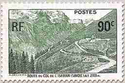 timbre: Route du Col de l'Iseran