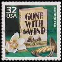 timbre: Les années 1930 - Autant en emporte le vent