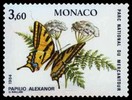 timbre: Papilio alexanor et Myrrhis odoria.