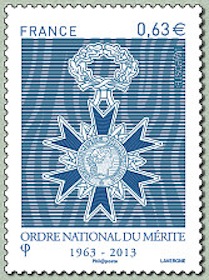 timbre: Ordre national du mérite