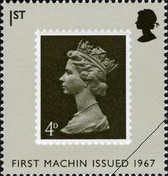 timbre: 40ème anniversaire de la série courante au type Machin