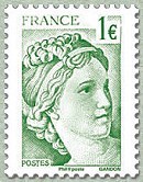 timbre: 40 ans de la Sabine de Gandon