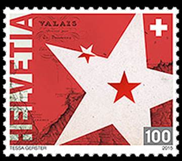 timbre: 200 ans Valais