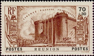 timbre: 150 ans de la Révolution Française