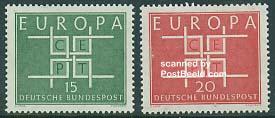 timbre: Europa Allemagne 1963