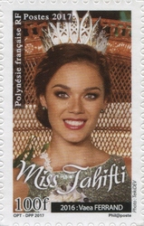 timbre: Miss Tahiti - Vaea Ferrand