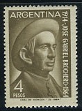 timbre: Père José Gabriel Brochero