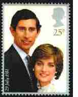 timbre: Mariage Charles et Diana