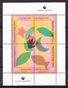 timbre: Noël et Nouvel An 1994