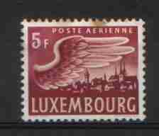 timbre: Vue de Luxembourg