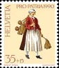 timbre: Pro Patria 1990  Crieurs