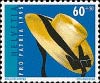 timbre: Pro Patria 1995 - chapeau de paille, XVIIIe s.