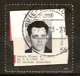 timbre: Georg Elser - déporté à Dachau