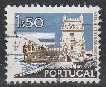timbre: Série courante, vues et monuments-CTT1972 