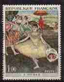 timbre: E Degas : Danseuse au bouquet saluant
