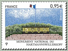 timbre: Monument National du Hartmannswillerkopf