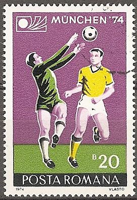 timbre: 2846 - Coupe du monde de football 74