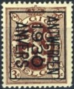 timbre: Preo ANTWERPEN 1930 ANVERS (N°278) B (droite)