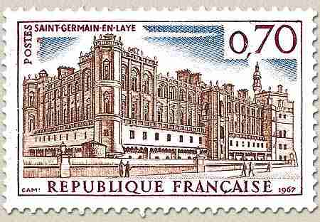 timbre: Château de St-Germain-en-Laye