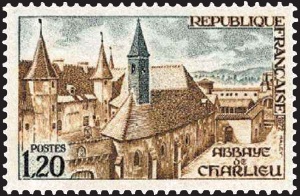 timbre: Abbaye de Charlieu