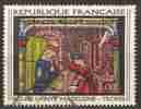 timbre: Vitrail de l'église Sainte-Madeleine de Troyes