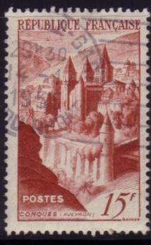 timbre: Abbaye de Conques