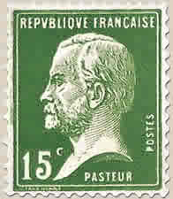 timbre: Pasteur 15c