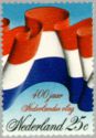 timbre: 400 An drapeau Neerlandais