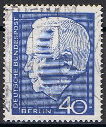 timbre: Président Lübke