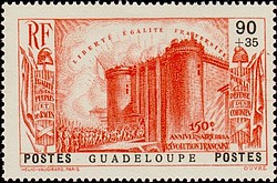 timbre: 150e annniversaire Révolution