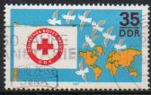 timbre: 10e congrès Croix-Rouge de la RDA à Dresde