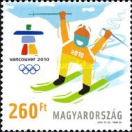 timbre: Jeux olympiques de Vancouver