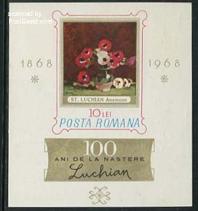 timbre: Centenaire de la naissance deS. Luchian