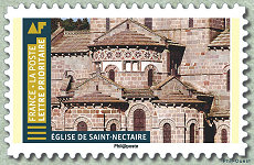 timbre: Église de Saint-Nectaire