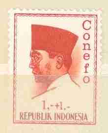 timbre: Président Sukarno