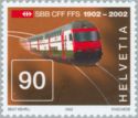 timbre: Intercity 2000 double-deck train / Chemin de Fer Suisse