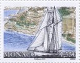 timbre: Yacht à voile