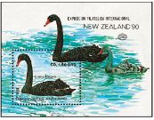 Timbre: Expo philatélique New-Zealand 90