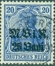 Timbre: Germania Occupation allemande MVIR Bani