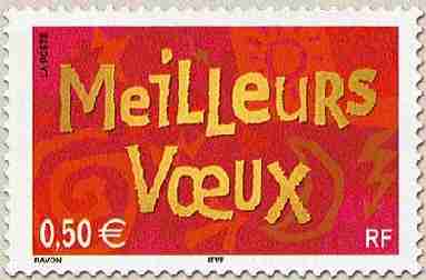 Timbre: Meilleurs voeux