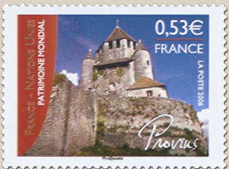 Timbre: La tour de C&eacute;sar &agrave; Provins    (2)