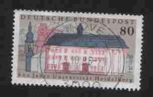 Timbre: Universit&eacute; d'Heidelberg