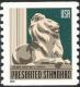 Timbre: Statue de lion  