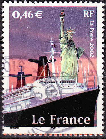 Timbre:  Le siècle au fil du timbre : Le France