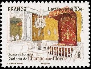 Timbre: Ch&acirc;teau de Champs-sur-Marne