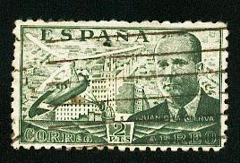 Timbre: Juan de la Cierva