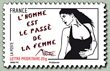 Timbre: L'homme est le pass&eacute; de la femme