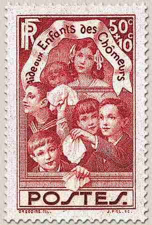 Timbre: Au profit des enfants des Ch&ocirc;meurs