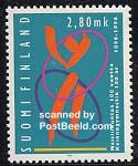 Timbre: Centenaire du sport f&eacute;minin  en Finlande